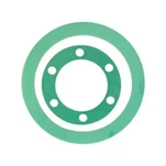 Gasket getah flange rata rata